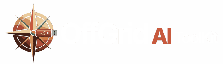 OffGridAIToolkit Logo Horizontal White Text